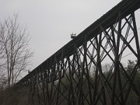 Rave Run Photos  The trestle is very narrow, and has these safety platforms on both sides. : CAN, Canada, Ontario, Run, Tillsonburg, Trail